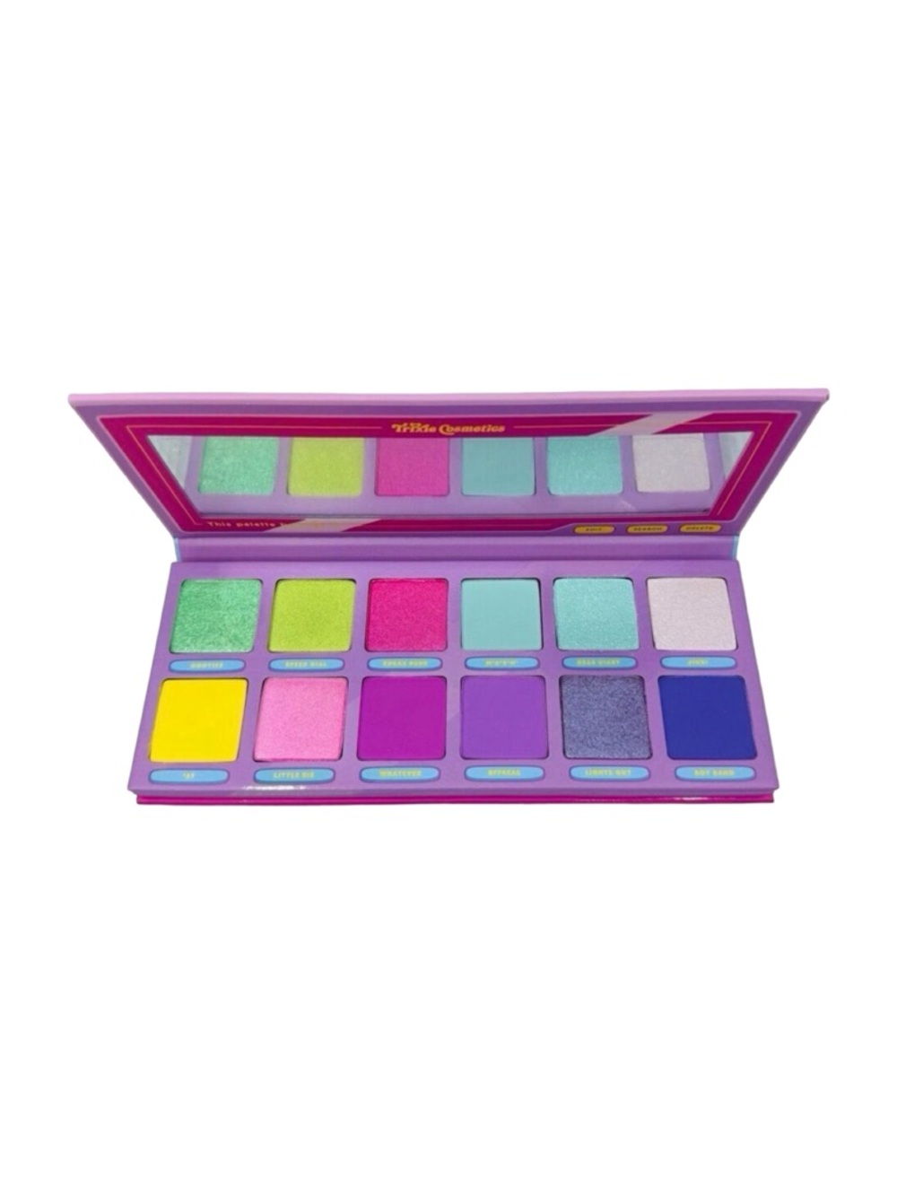Trixie Cosmetics Girl Talk 12-Pan Shadow Pigment Palette - 0.56 oz / 15.96g